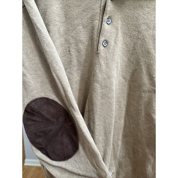 Burberrys Vintage Men’s Wool Button Collared Sweater szL Academia Y2K Grannycore - Picture 5 of 10